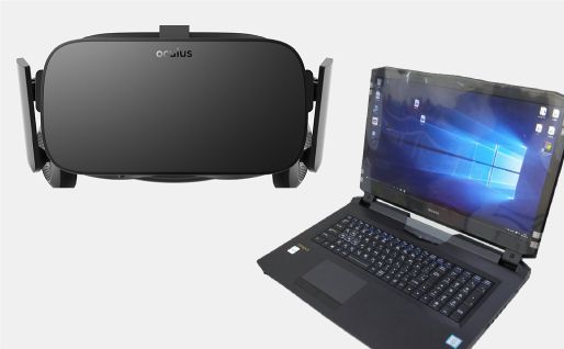 Oculus Rift ＋ NEXTGEAR-NOTE i71000BA2-VRF セット